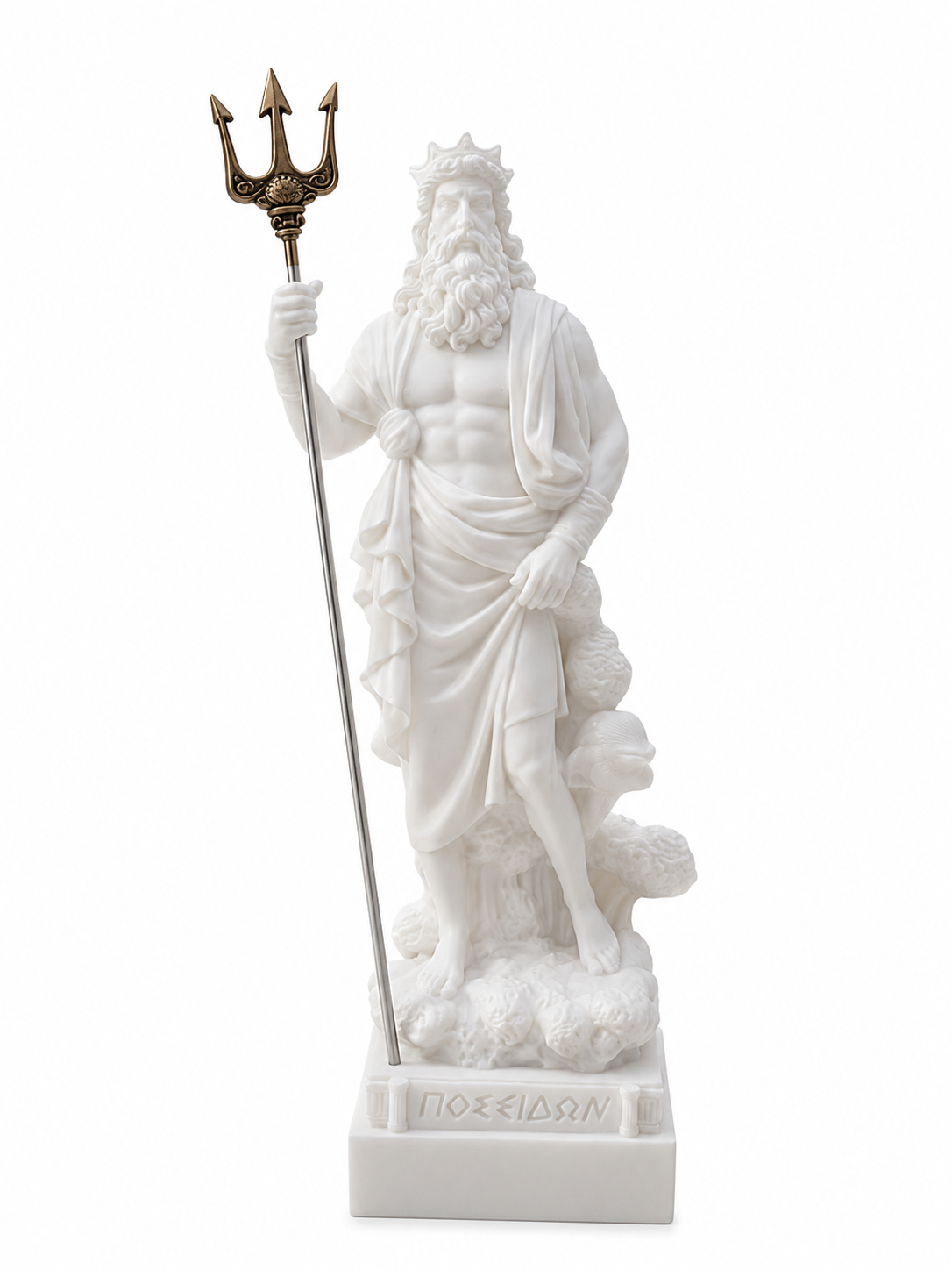 Poseidon statue Greek God