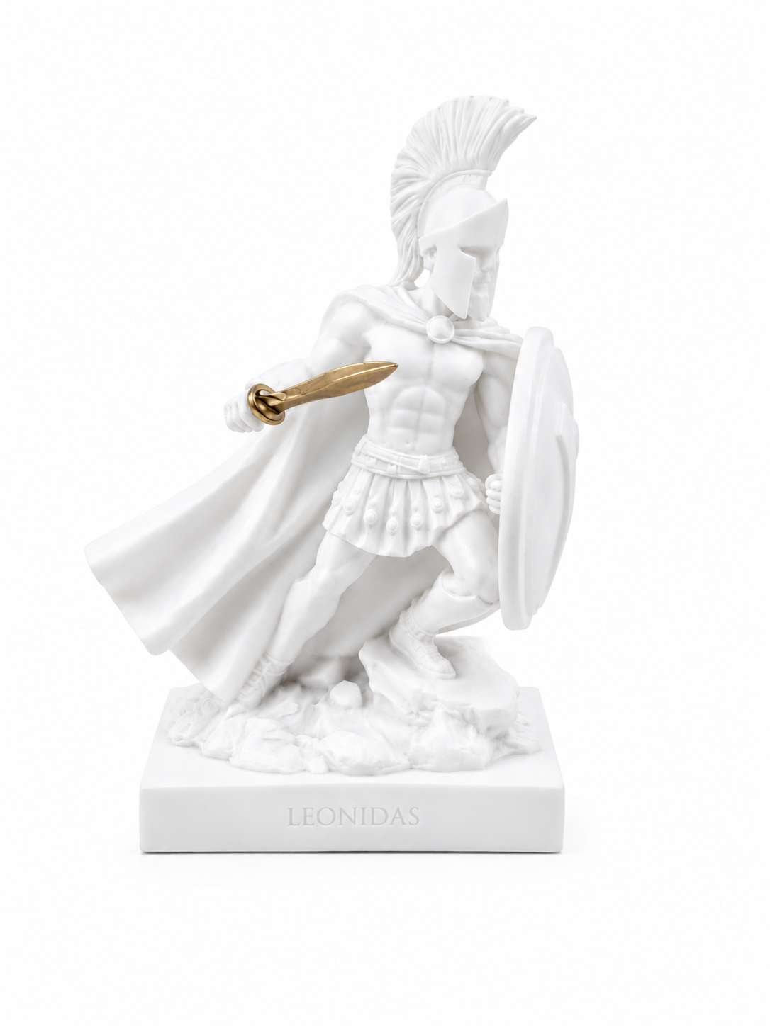 Leonidas Holding Shield, Ready to Fight — image 2