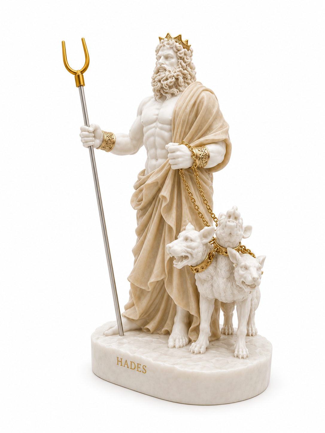 Hades statue with Cerberus — image 5