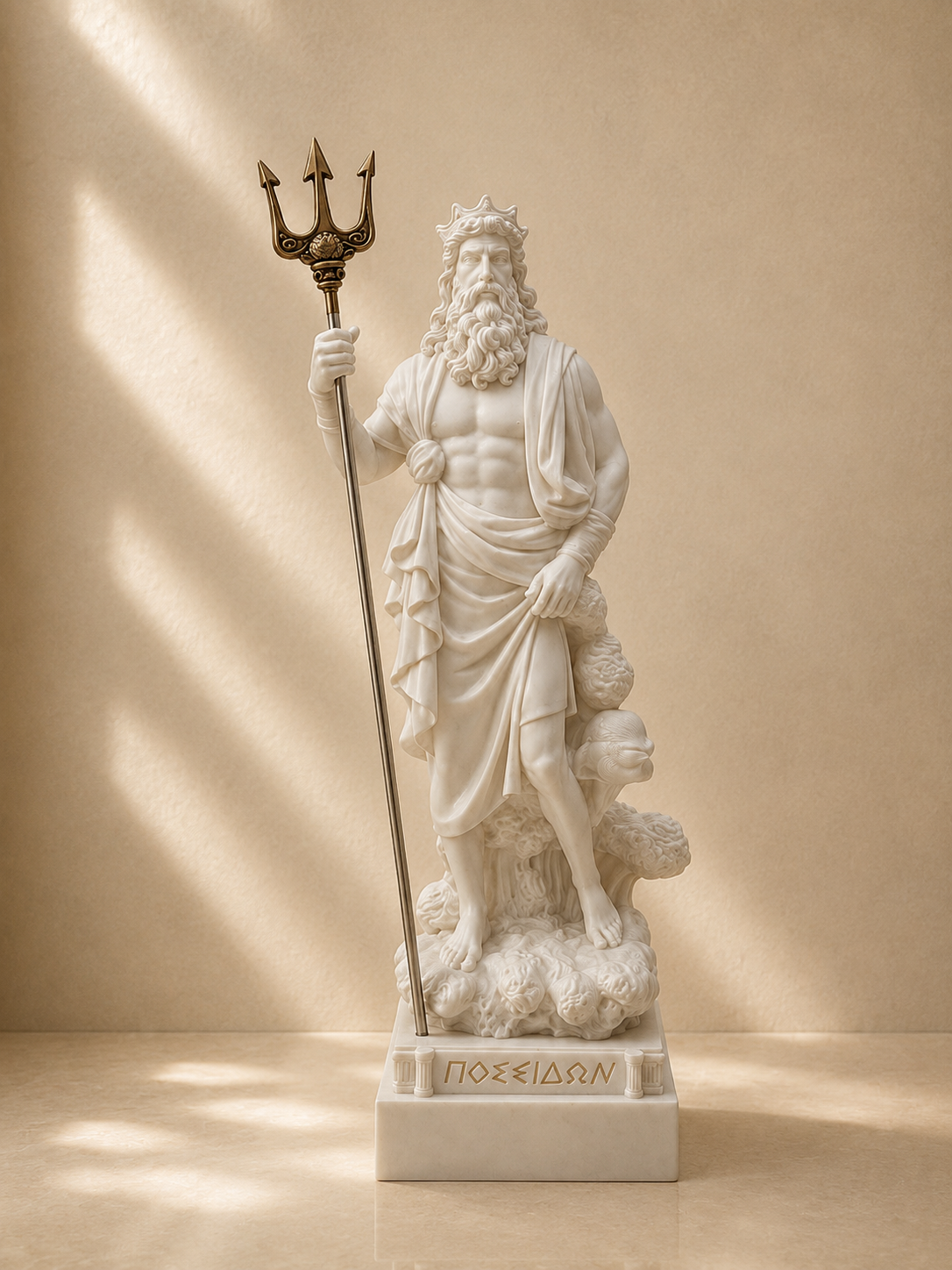 Hades statue with Cerberus — image 10