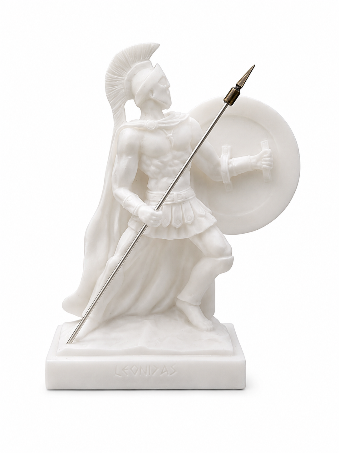 Leonidas in Defence with Spear