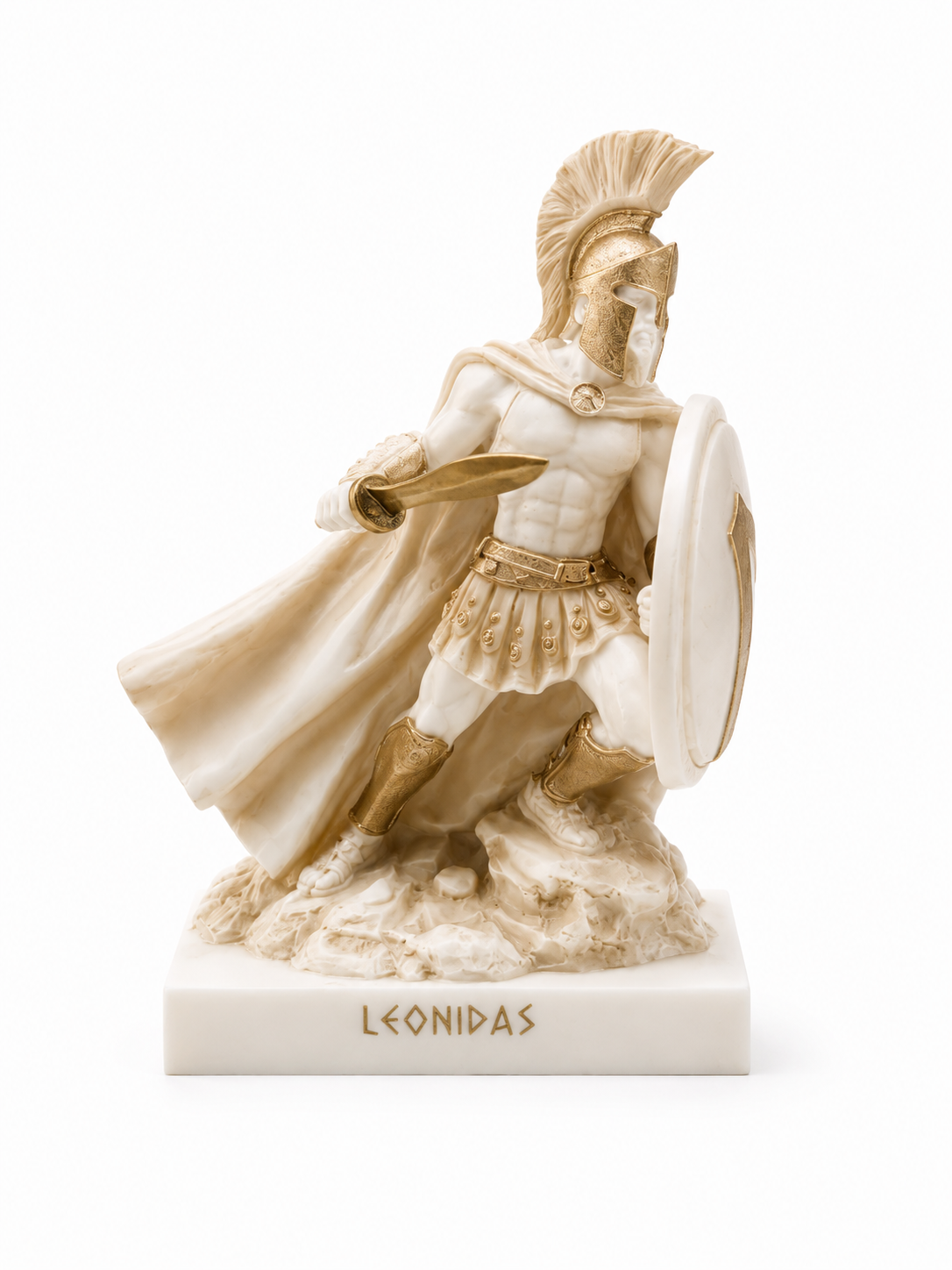 Leonidas Holding Shield, Ready to Fight — image 5