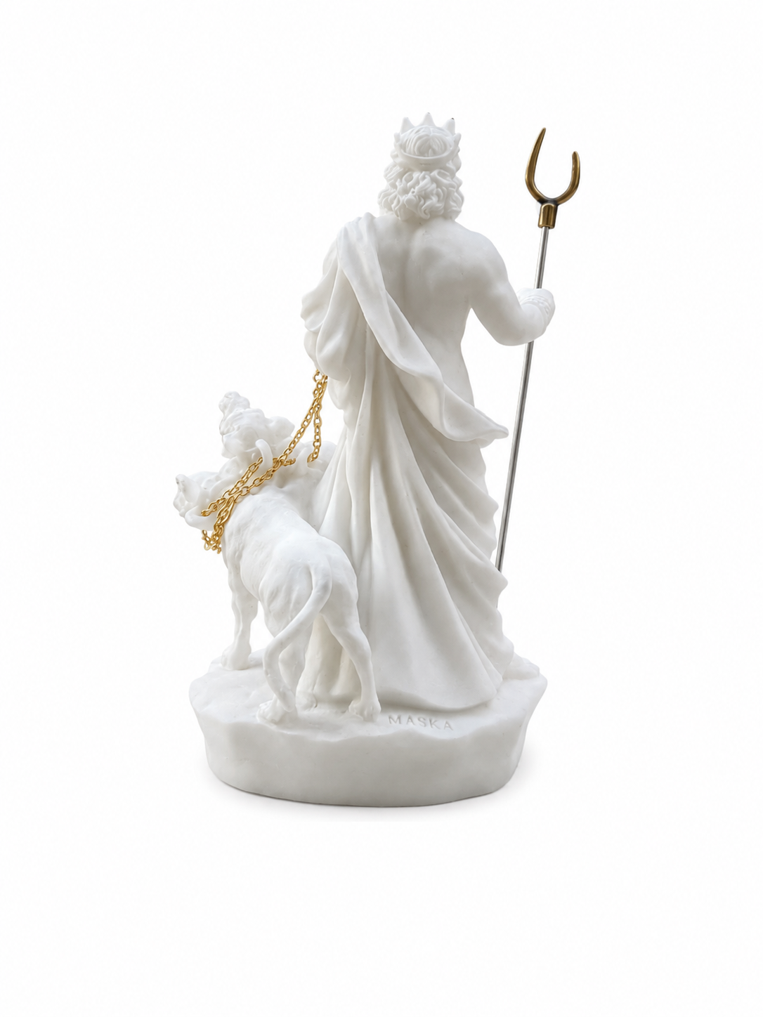 Hades statue with Cerberus — image 2