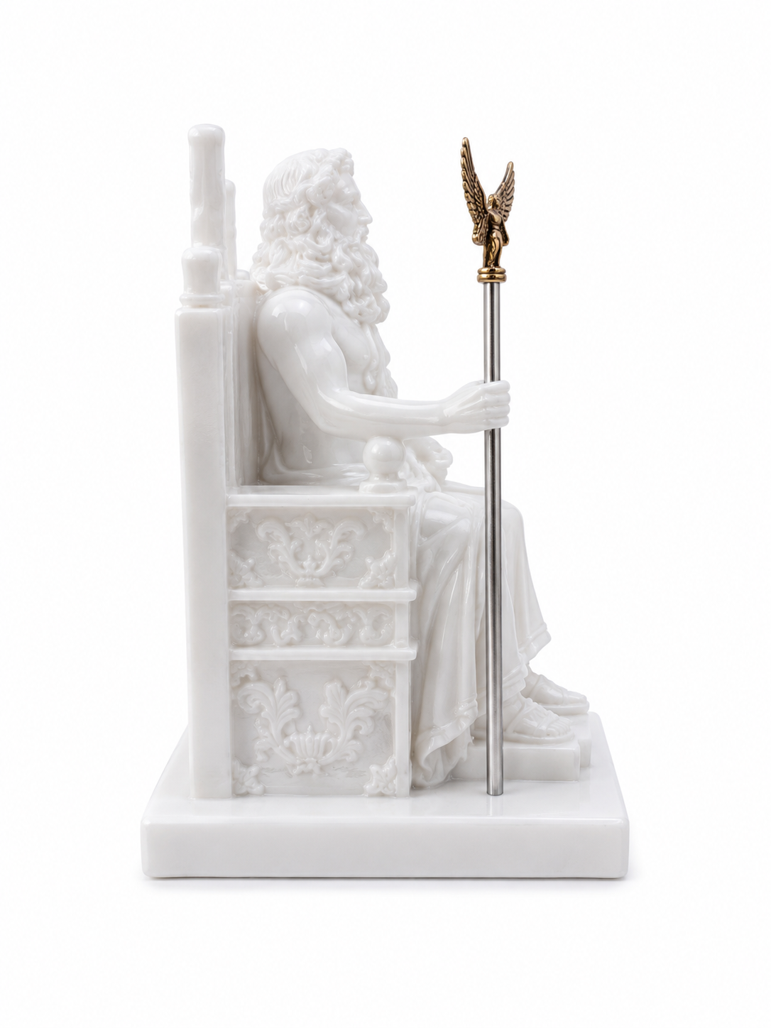 Zeus sitting on his throne — image 3