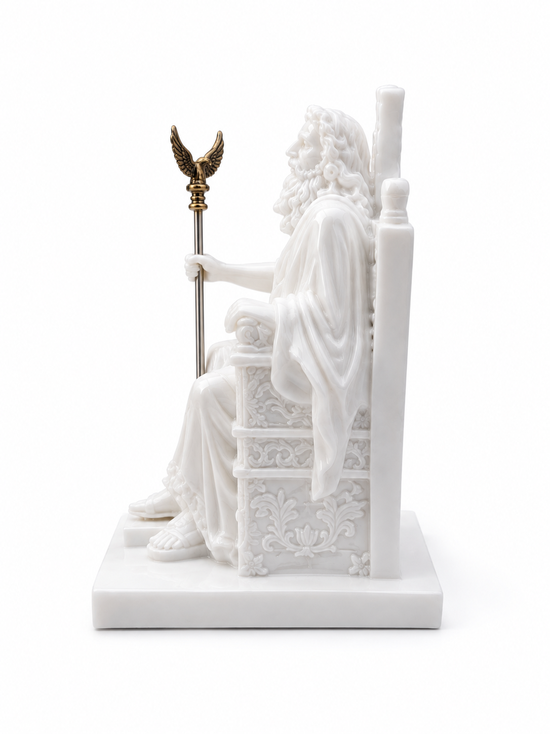 Zeus sitting on his throne — image 4