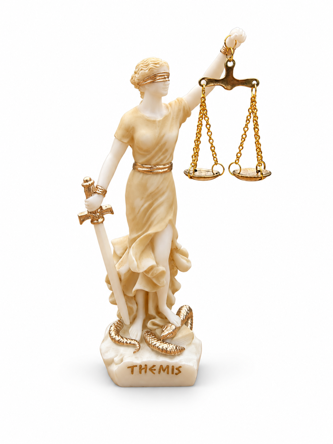 Themis Goddess of Justice (Latin letters) — image 4
