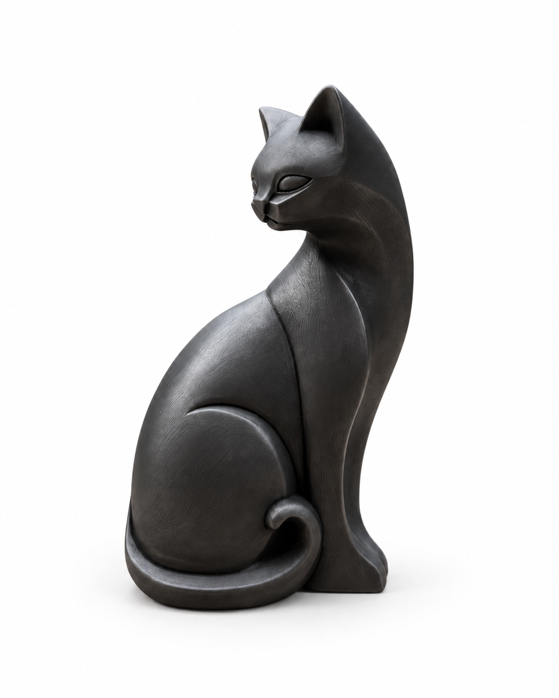 Big Cat Looking Back, Modern Style