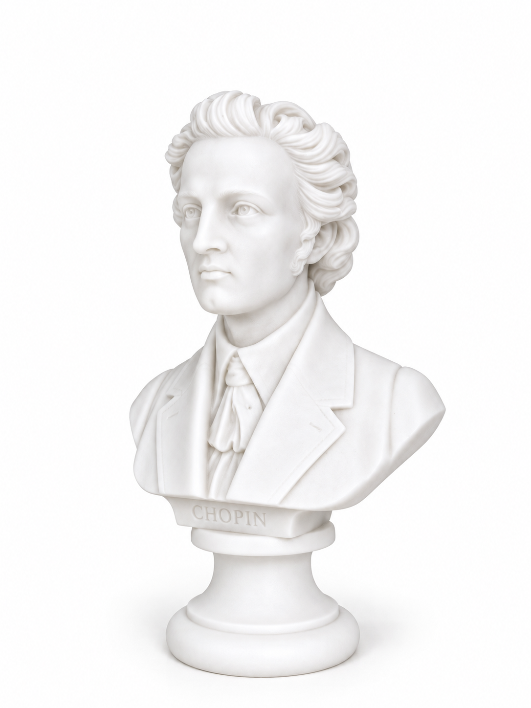 Frederic Chopin bust statue — image 2
