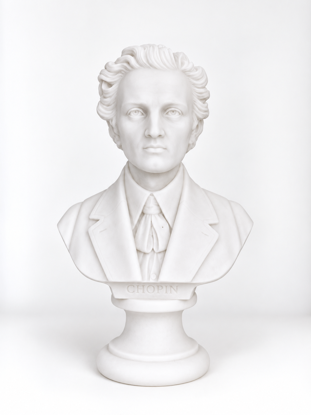 Frederic Chopin bust statue