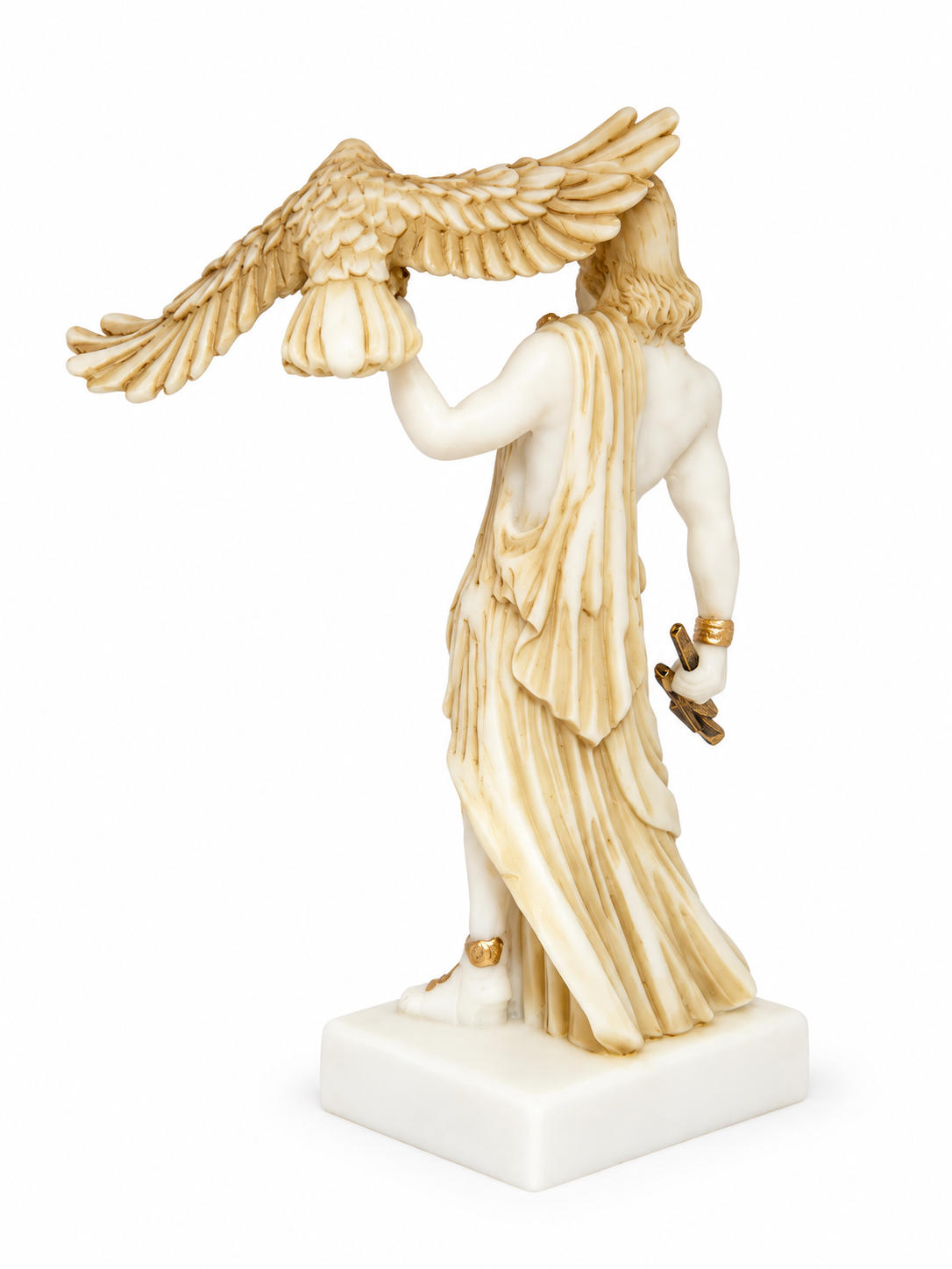 Zeus holding an eagle and thunder — image 5