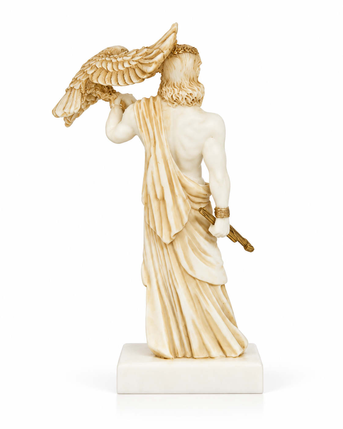 Zeus holding an eagle and thunder — image 6