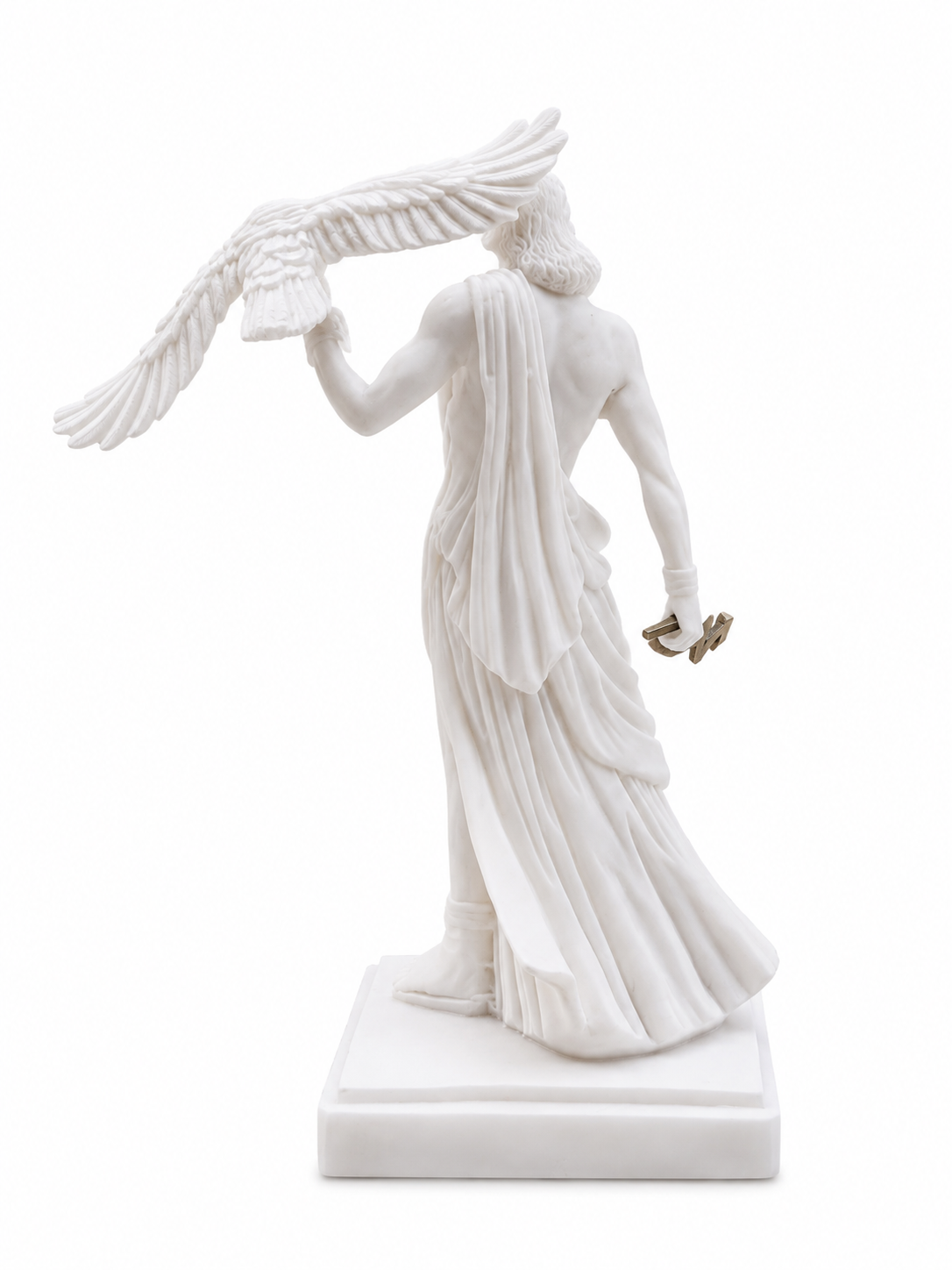 Zeus holding an eagle and thunder — image 3