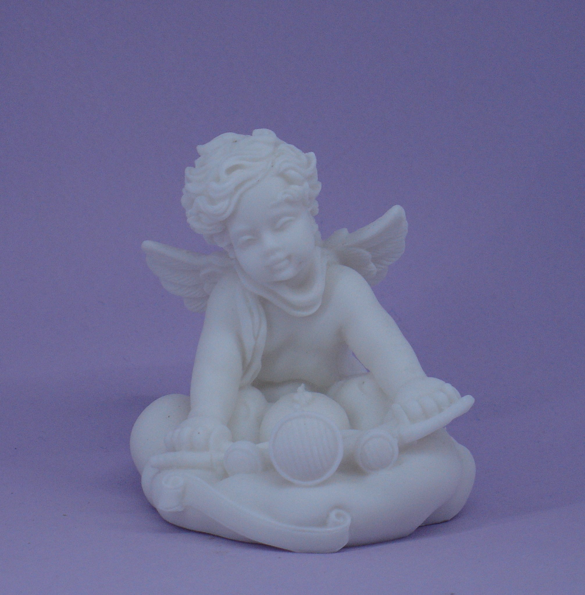 Angel riding the bike statue — image 2