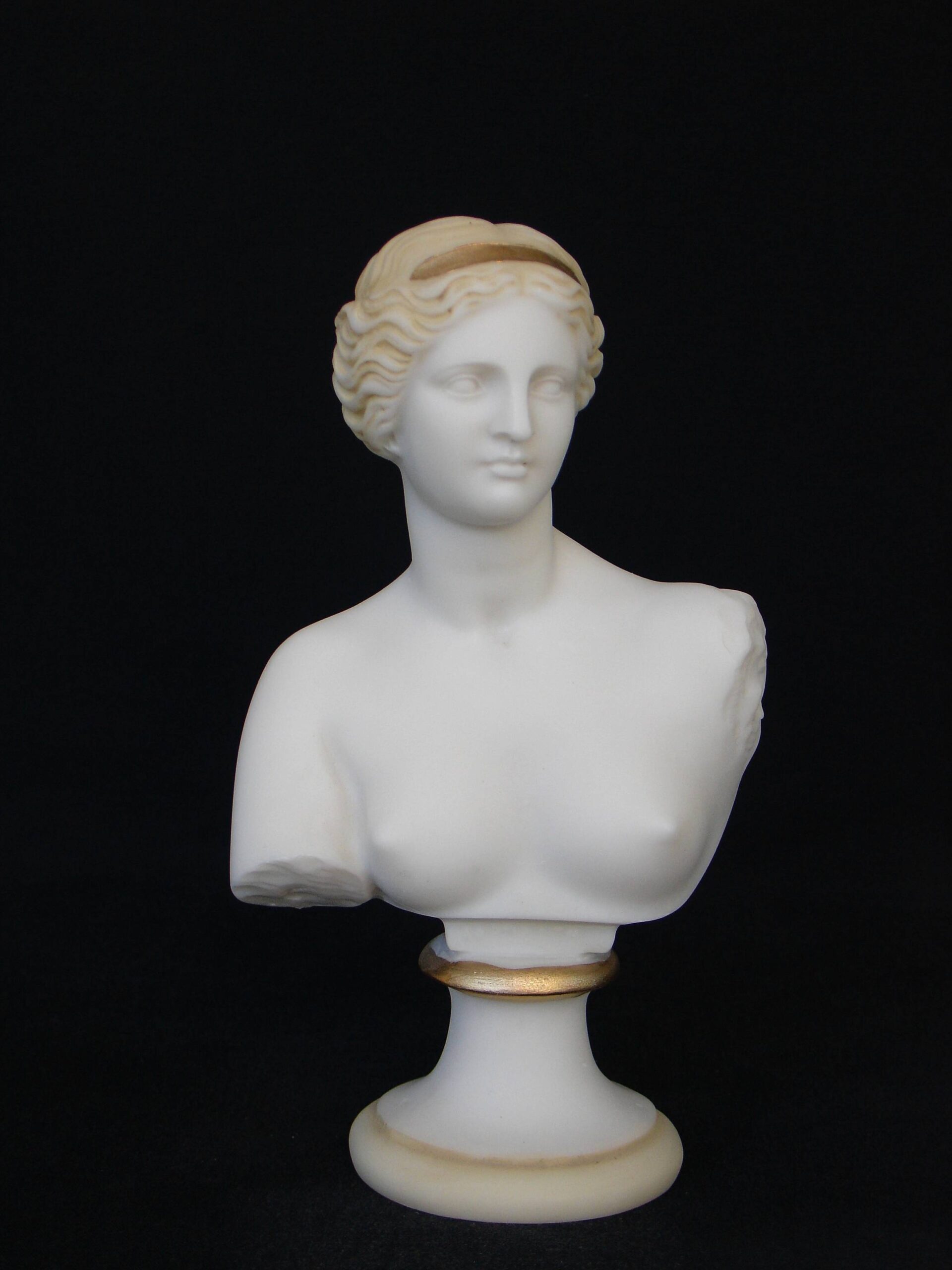 Aphrodite bust statue — image 2
