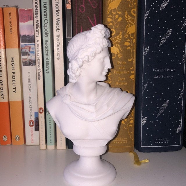 Apollo bust statue — image 4