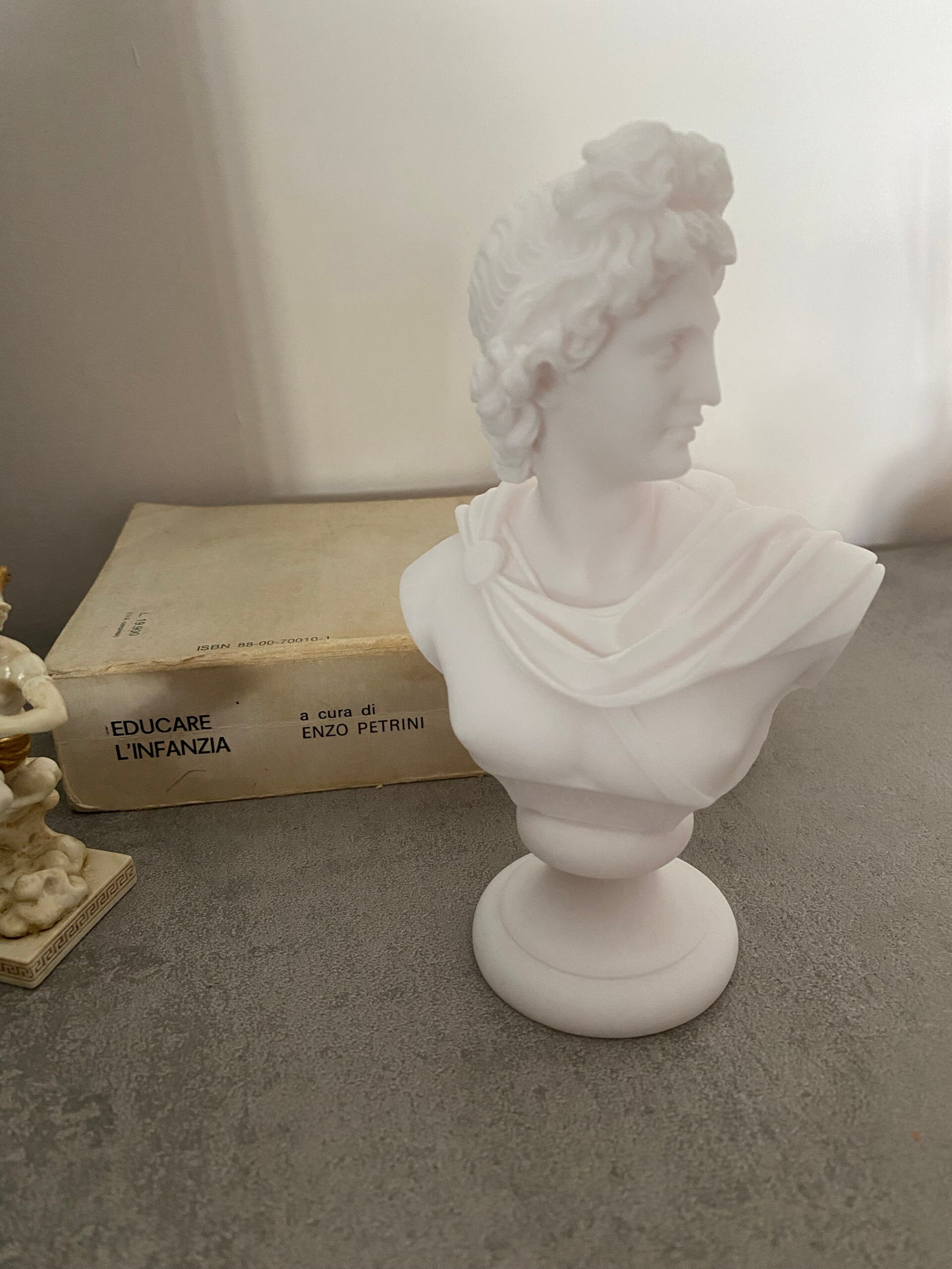 Apollo bust statue — image 10