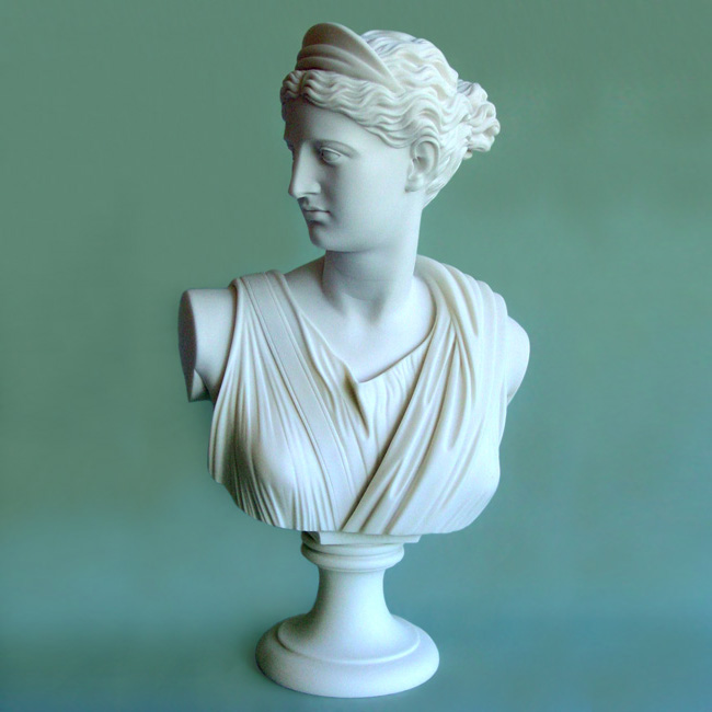 Artemis bust statue — image 2