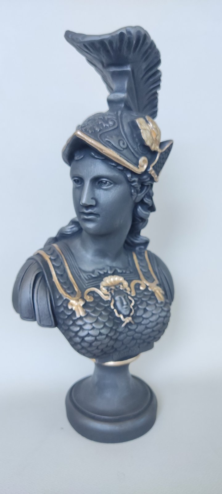 Athena profile view Bust statue — image 5