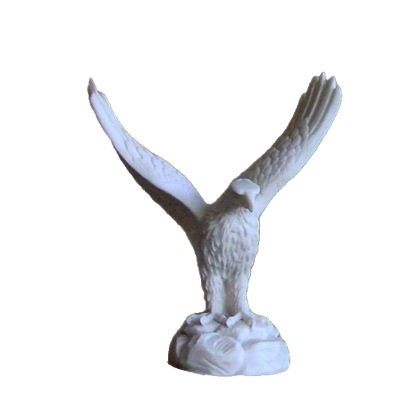 Eagle statue wide open wings — image 2