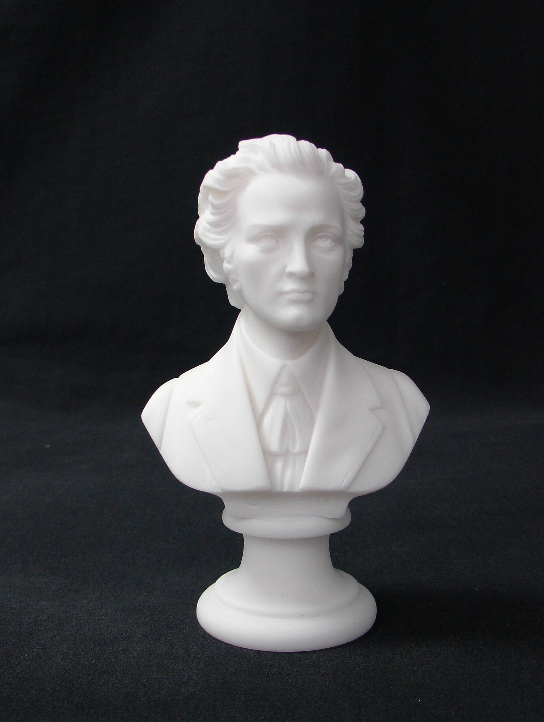 Frederic Chopin bust statue