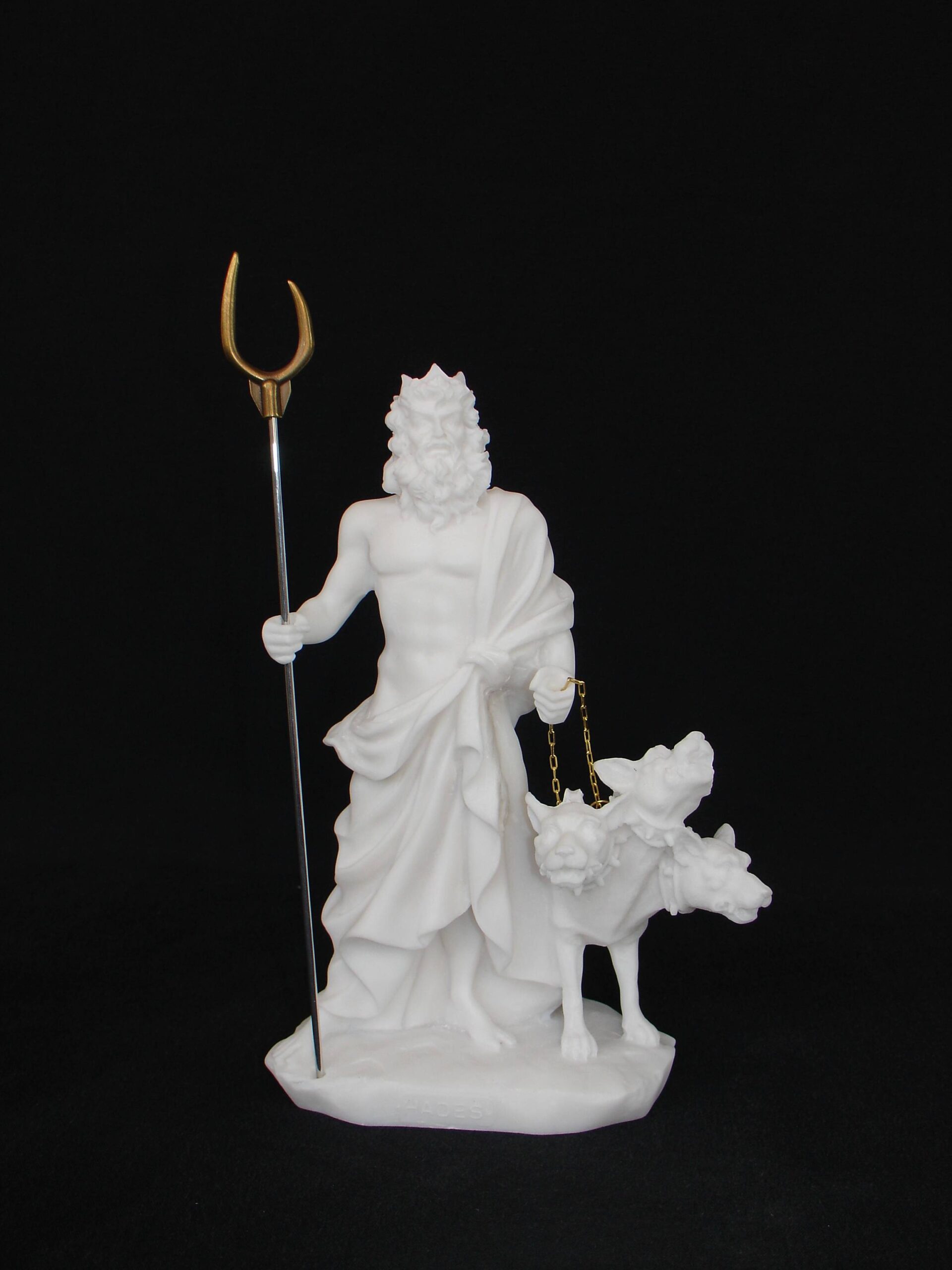 Hades statue with Cerberus — image 3