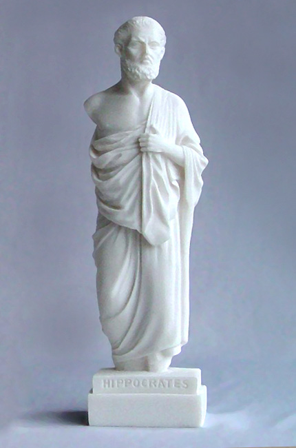 Hippocrates whole statue — image 2