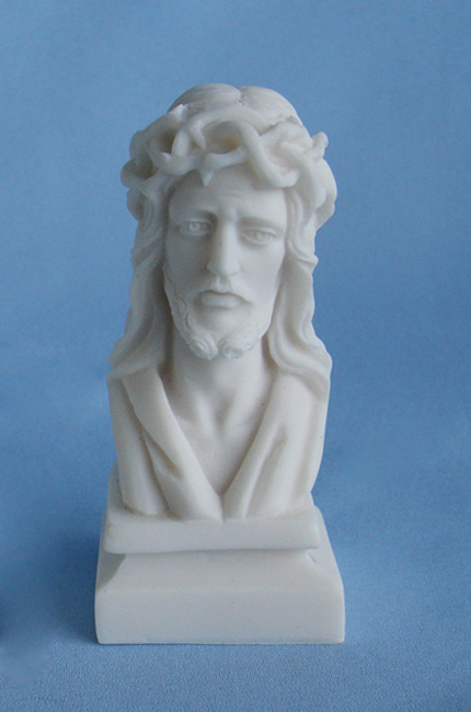 Jesus bust statue