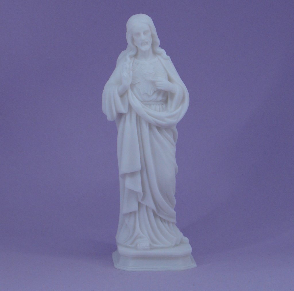 Jesus Christ blessing statue