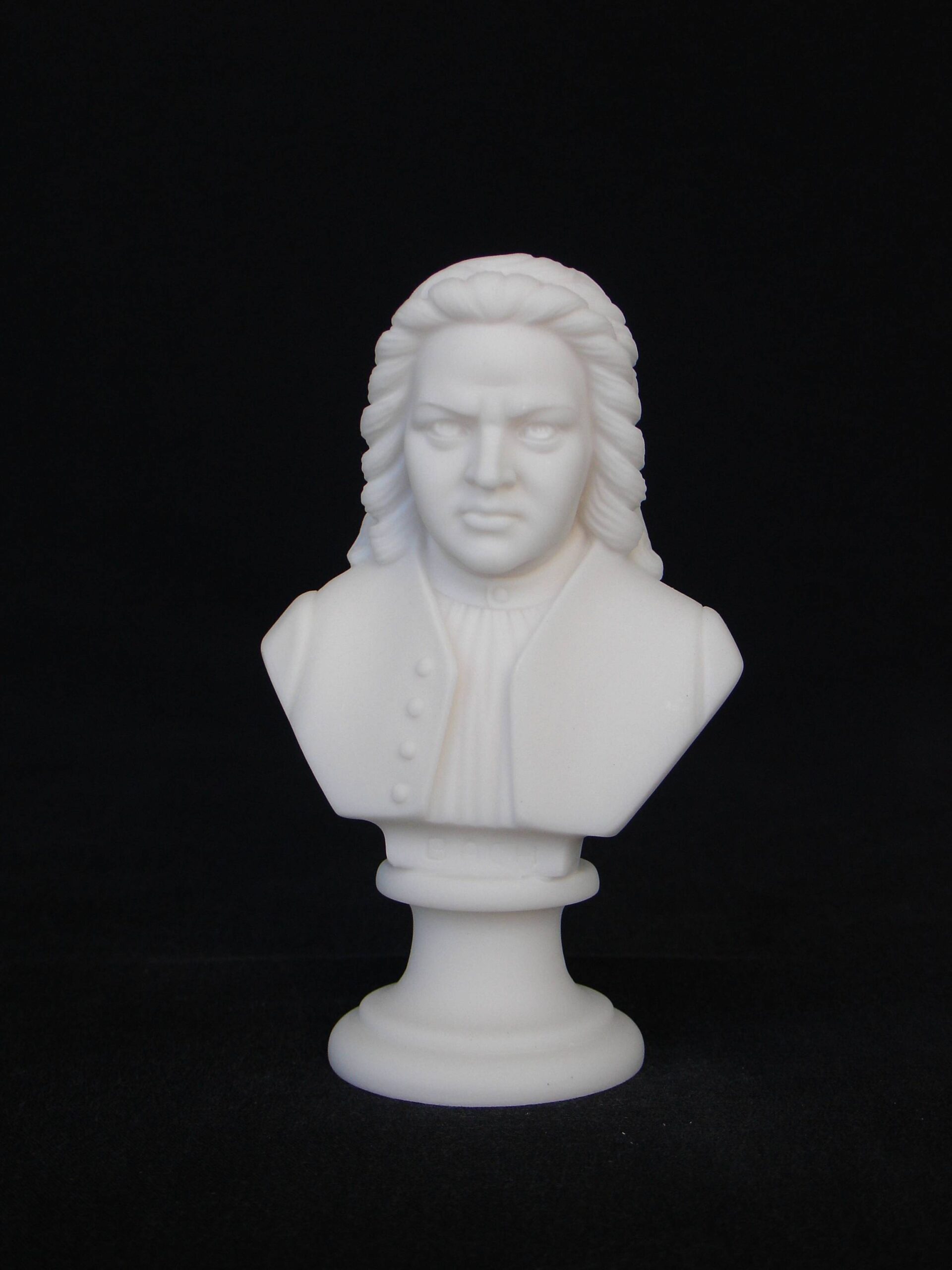 Johann Sebastian Bach bust statue