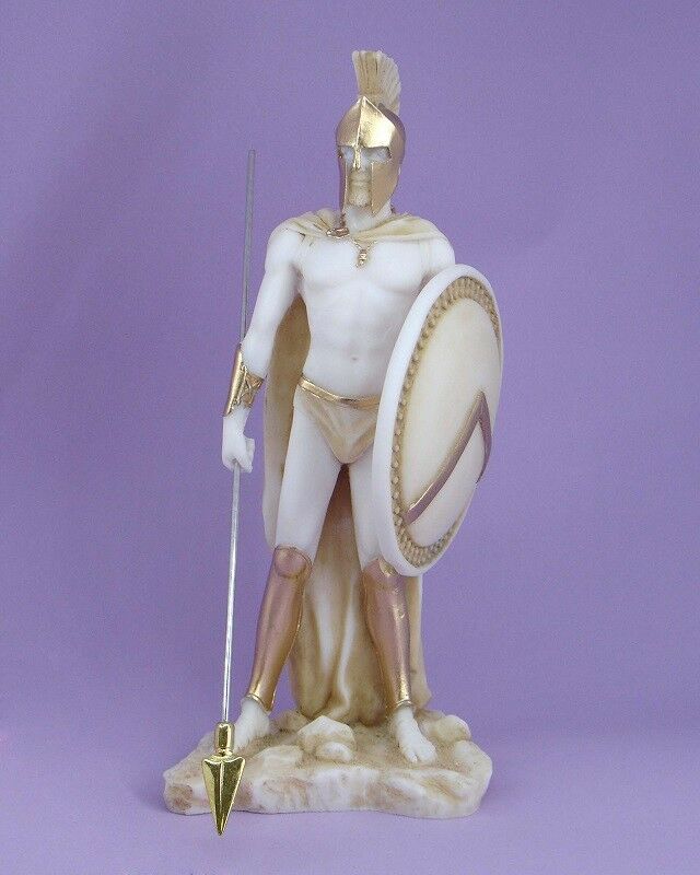 Leonidas with shield and spear pointing down — image 2