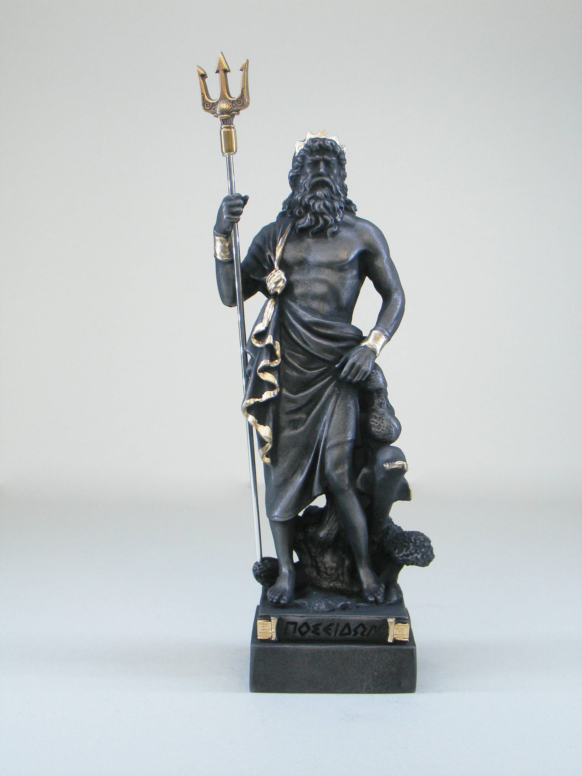 Poseidon statue Greek God — image 3