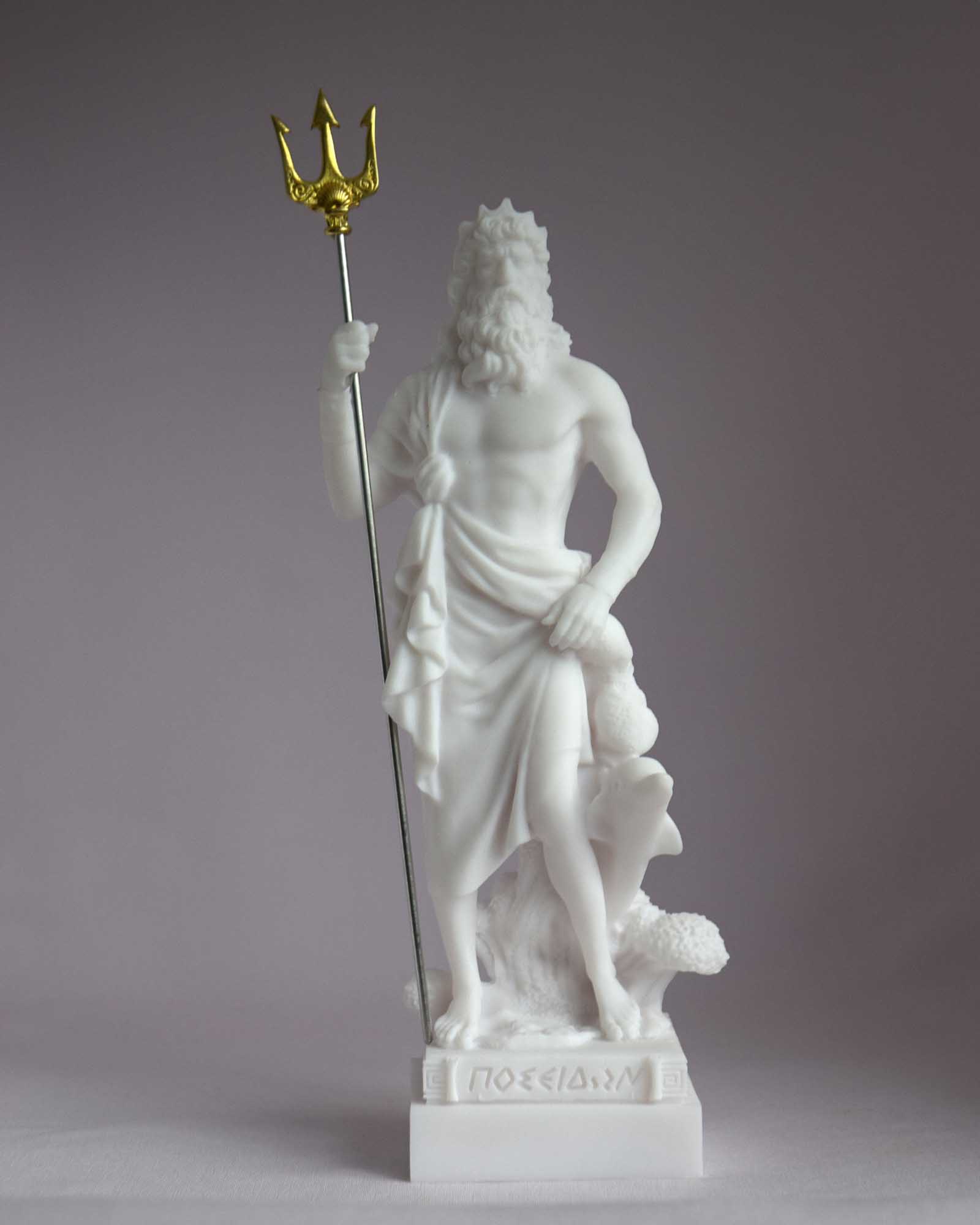 Poseidon statue Greek God — image 2
