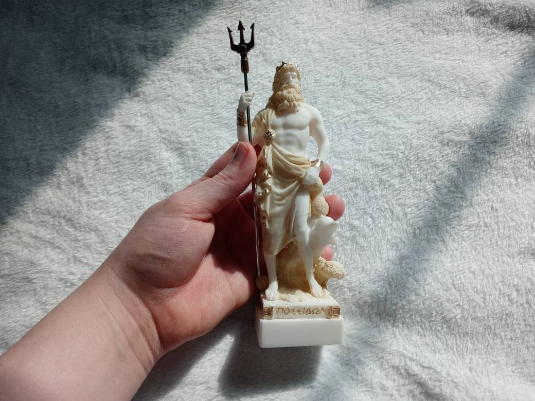 Poseidon statue Greek God — image 4