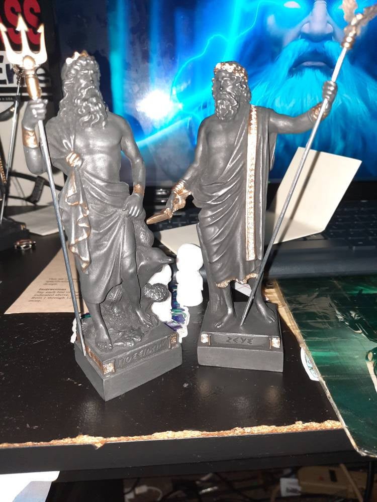 Poseidon statue Greek God — image 5