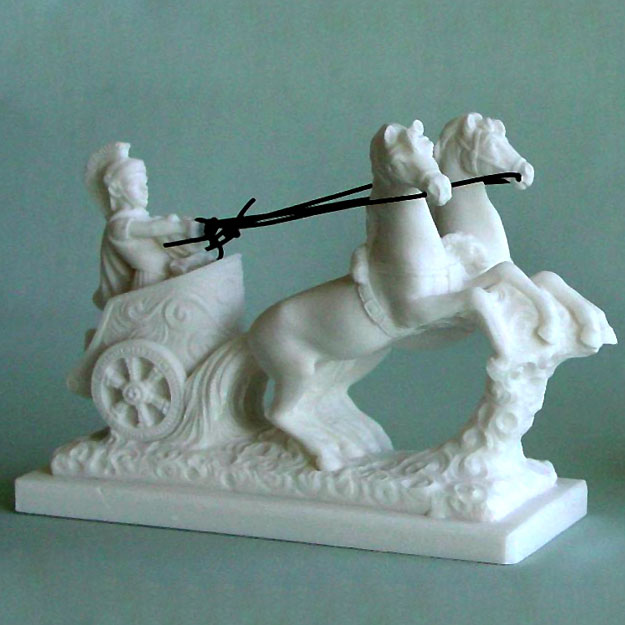 Romeo warrior Type 1 on a two-wheeled carriage — image 2