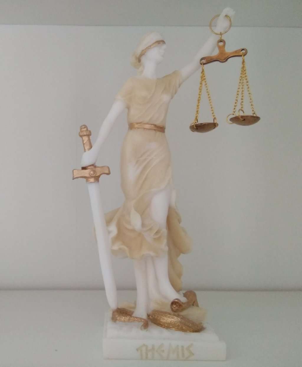Themis Goddess of Justice (Latin letters) — image 4