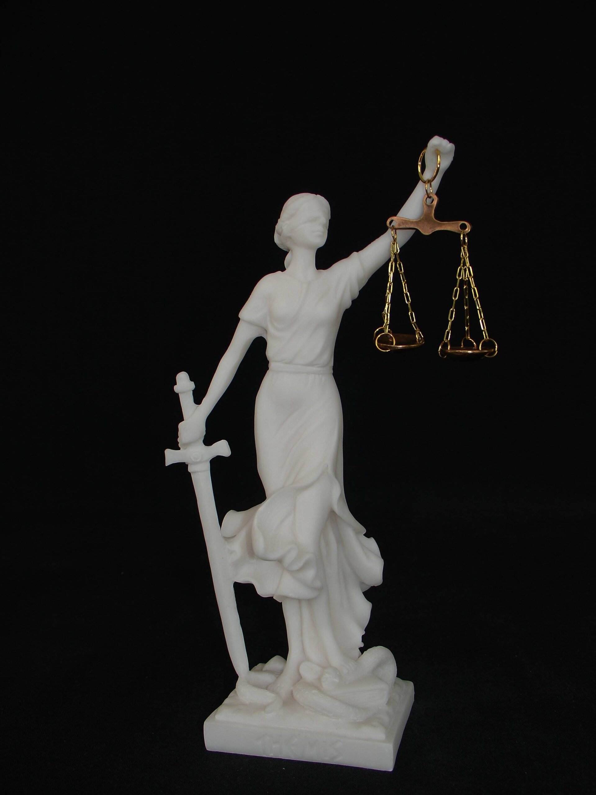 Themis Goddess of Justice (Latin letters) — image 2