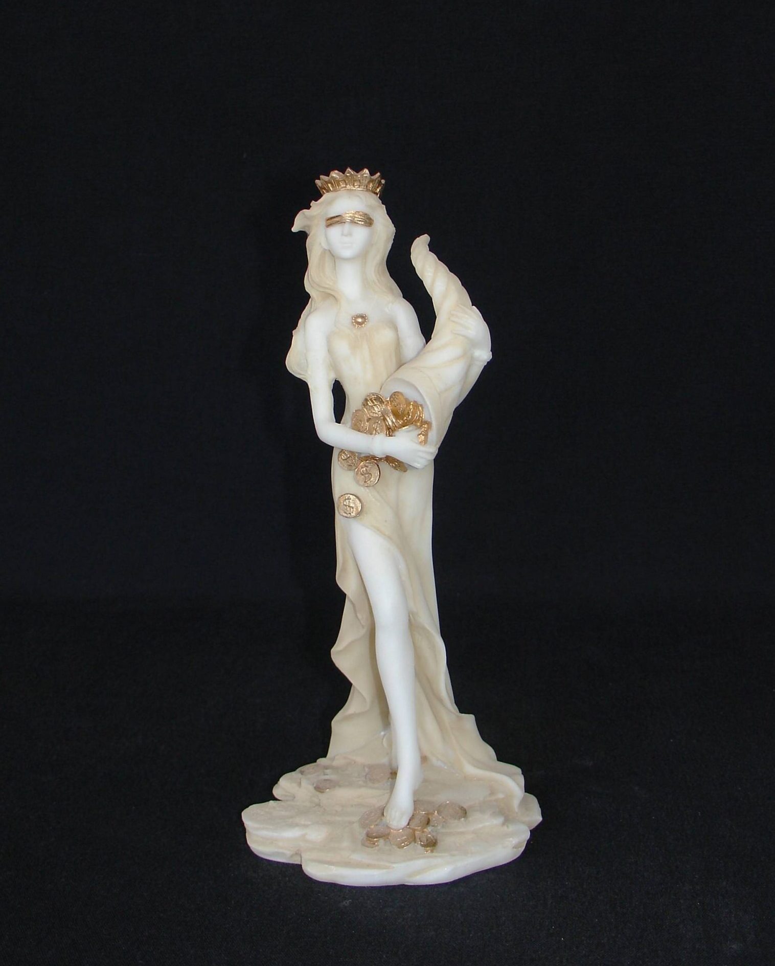 Tyche statue Goddess of Fortune