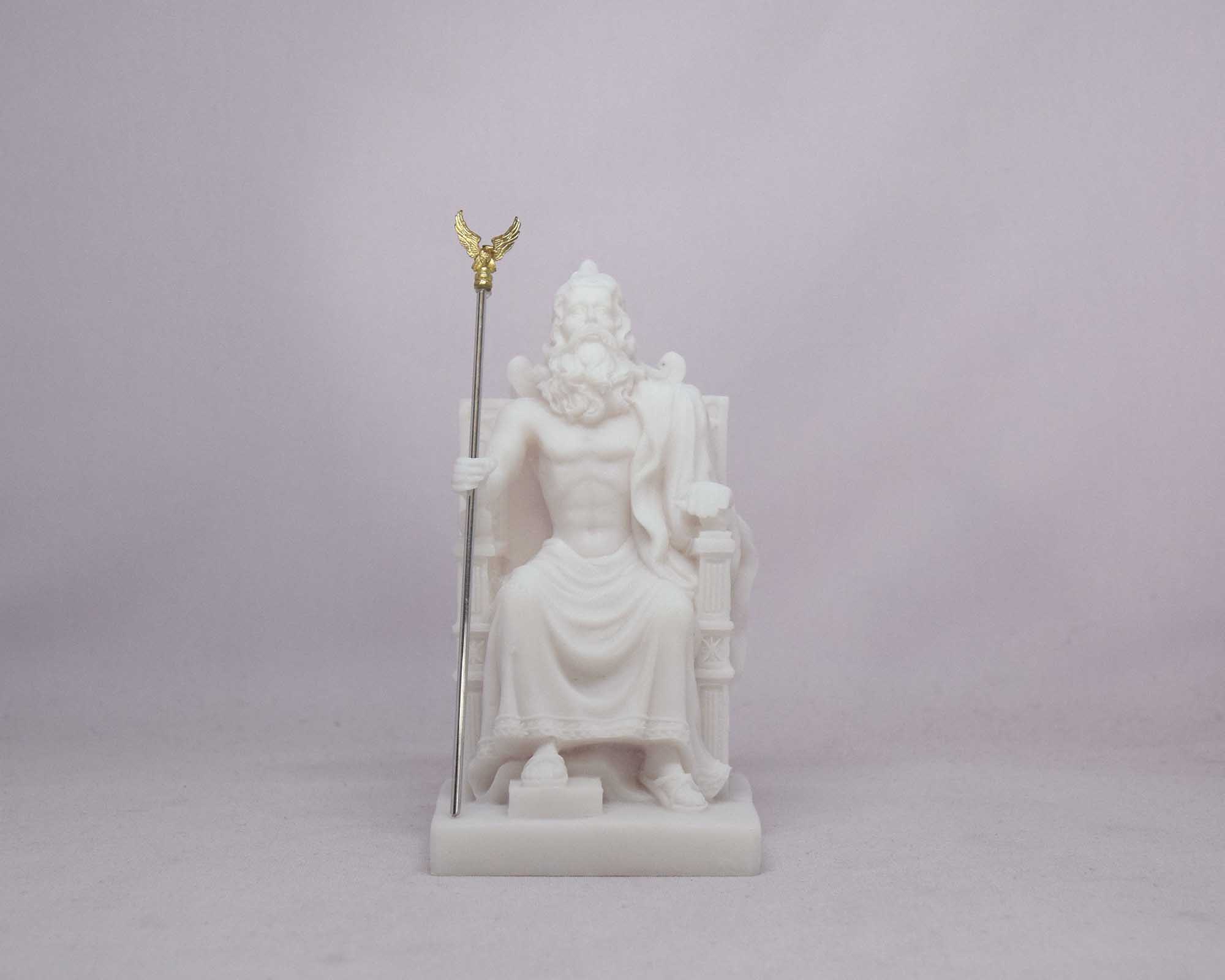 Zeus sitting on his throne — image 2