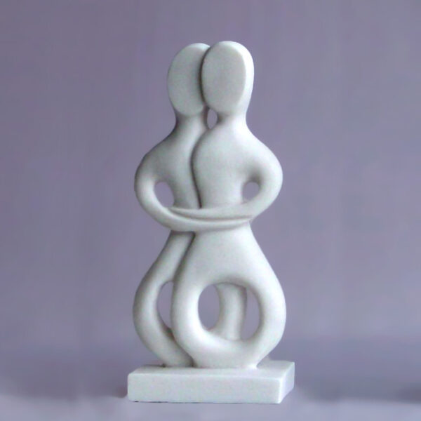 Cycladic Couple Embrace